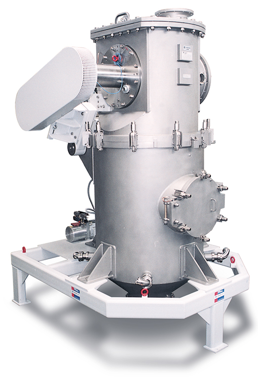 Fluidized bed opposed jet mills