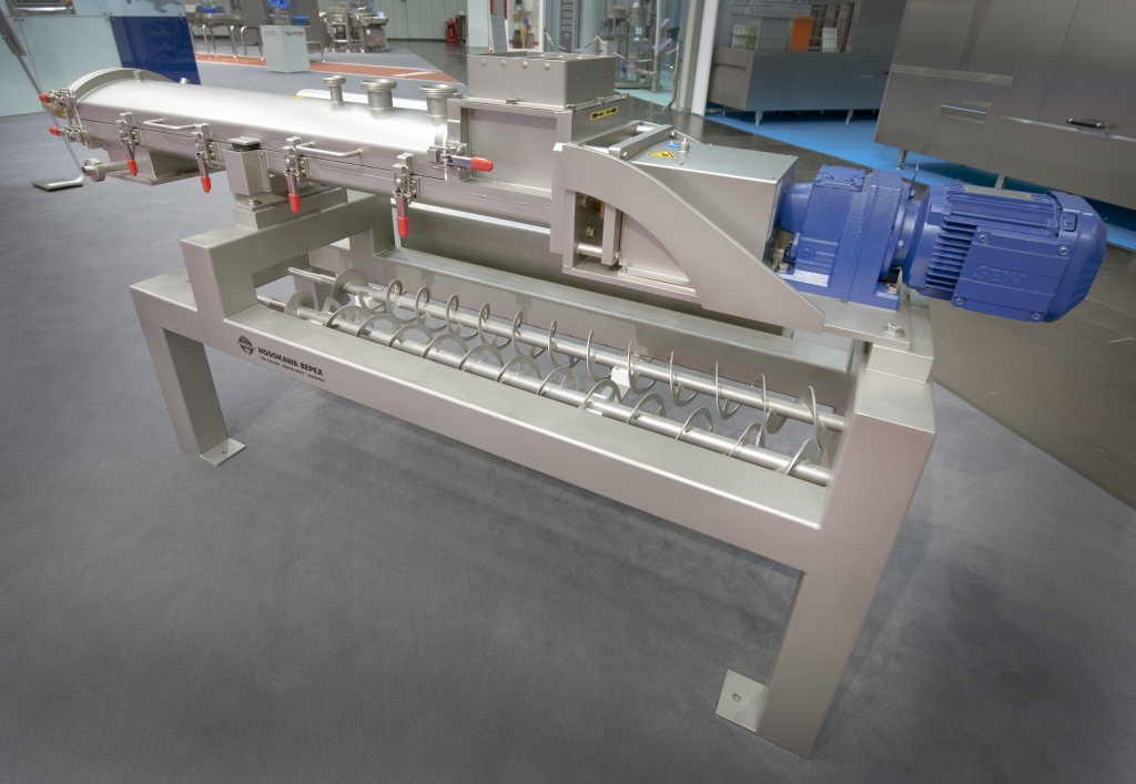 Continuous caramel mixer