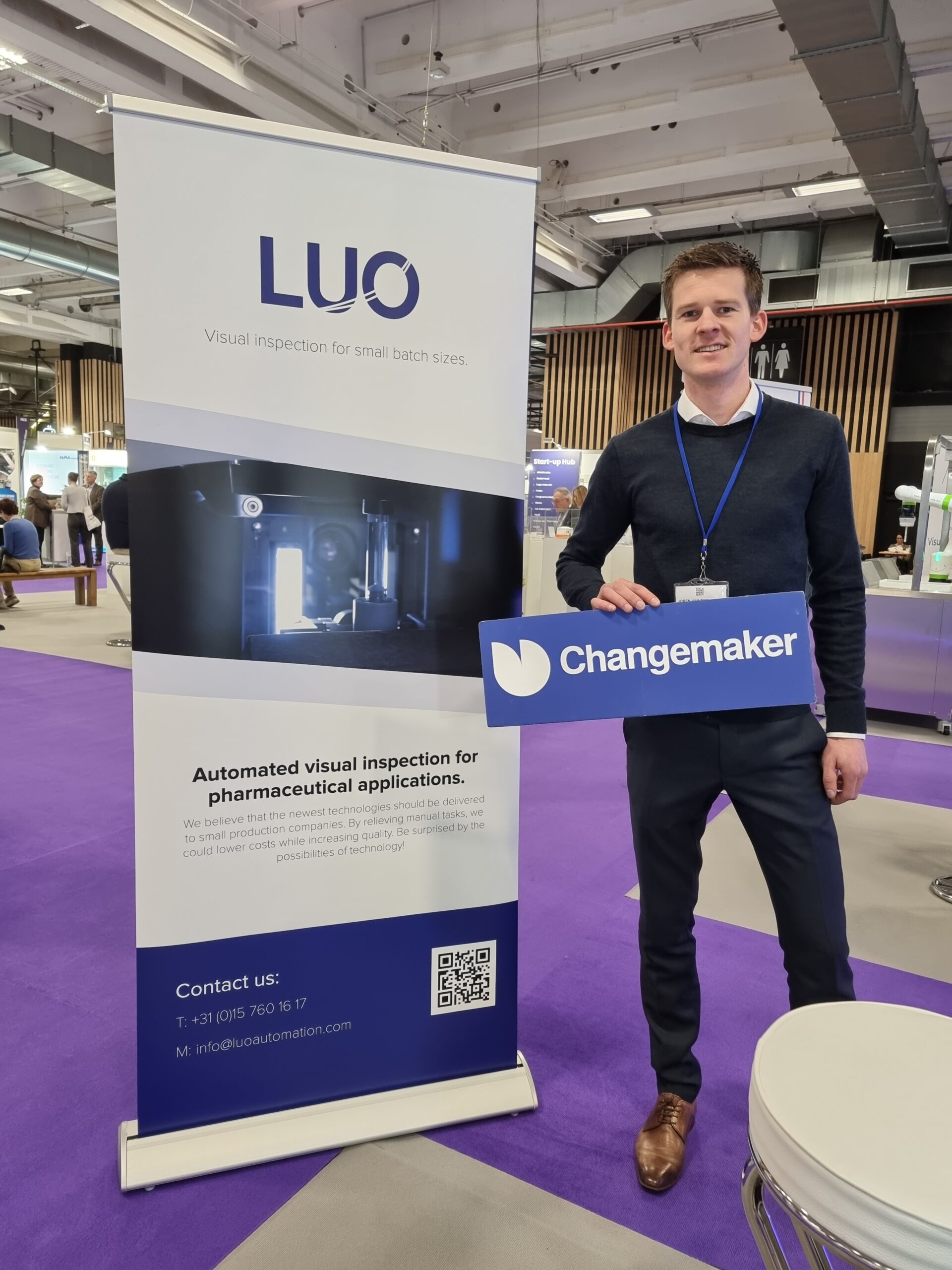 Changemaker Automated visual inspection for pharmaceutical