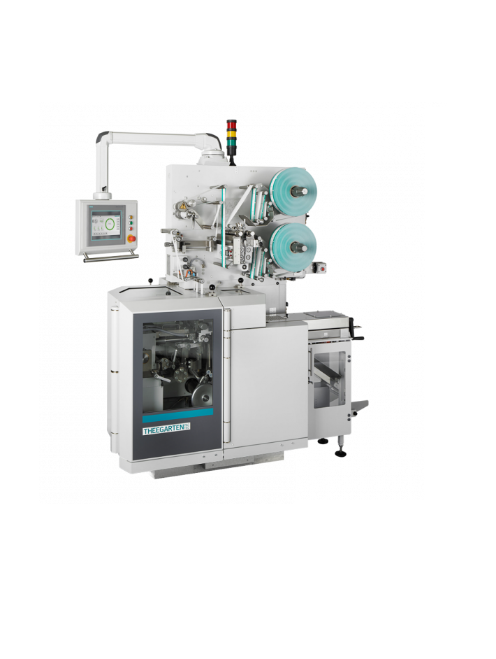 Highspeed cut & wrap fold machine